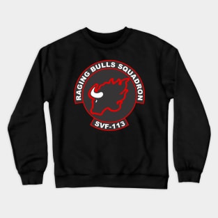 SVF-113 Raging Bulls Squadron Crewneck Sweatshirt